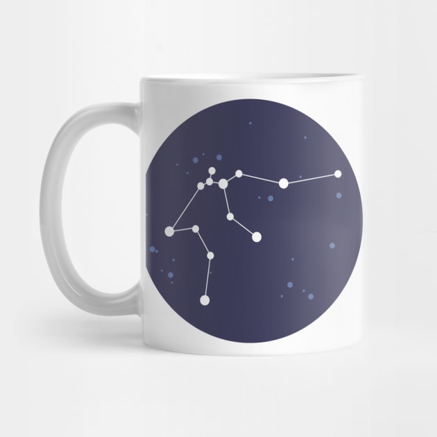 Virgo Constellation by aglomeradesign